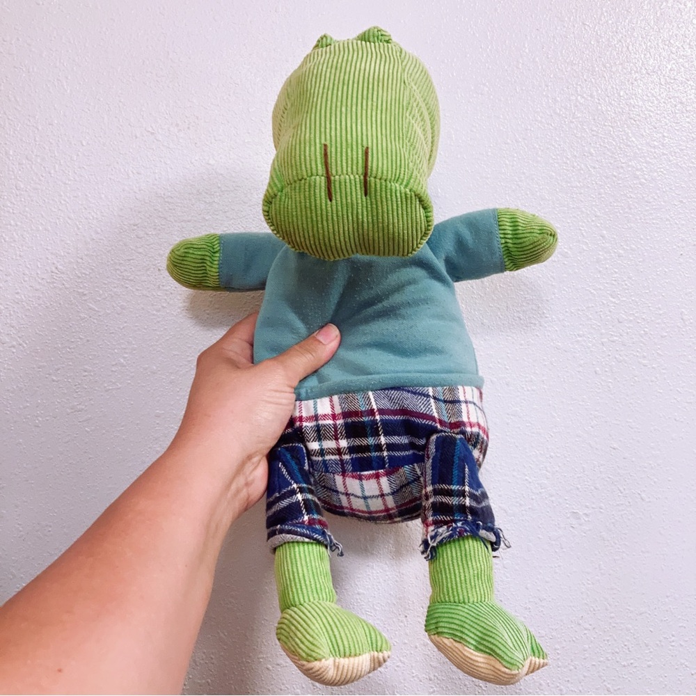 Animal Adventure Green Alligator Clothed Crocodile Plush Stuffed Animal Toy 16"